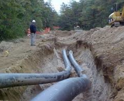 Монтаж параллельной линии газопровода