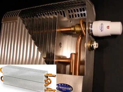 Медно-алюминиевый радиатор