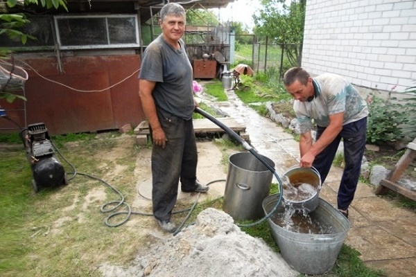 После бурения водяной скважины нужна прокачка