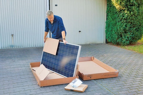 Шаг 2: Стандартная комплектация солнечной батареи