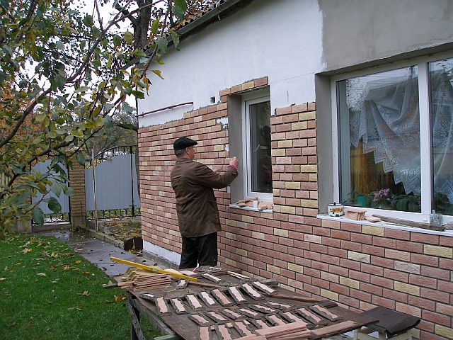 Деревянная облицовка дома