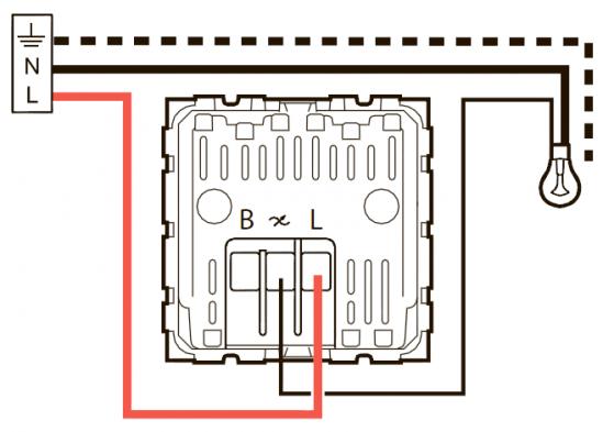 Подключение диммера к выключателю