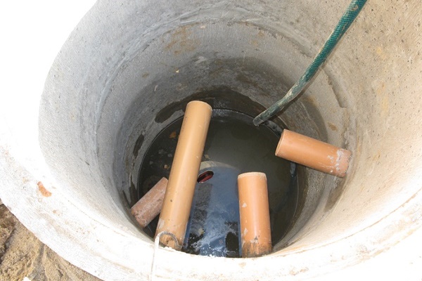 Коллектроный вариант колодца канализации