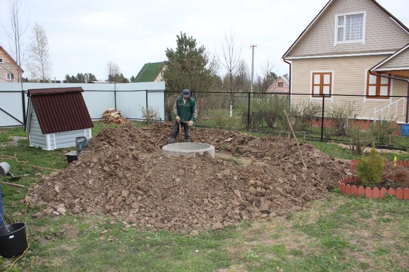 Утепление шахты ниже уровня промерзания грунта