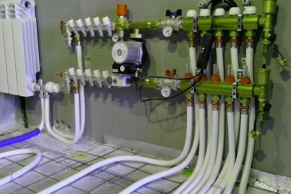 Коллектор в системе отопления