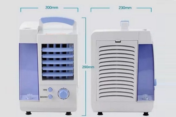 Устройство охладителя с очищением воздуха