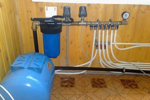 Вариант водоснабжения в частном доме