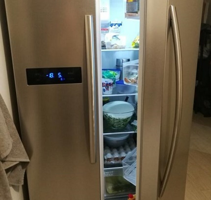 Модель холодильника с распашными дверями