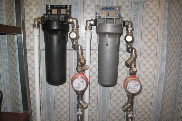 Сетчатые фильтры водопровода
