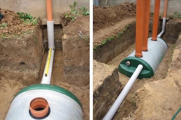 Шаг 5: Подключение канализационных труб