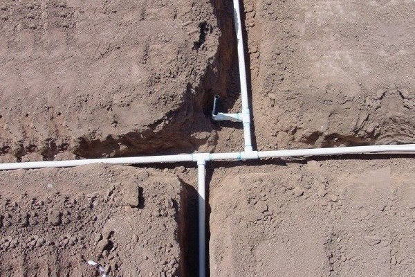 Схема летнего водопровода на участке
