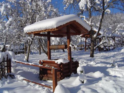 Зимний водопровод из колодца