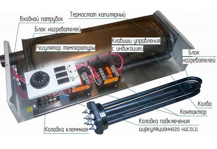 Схема установки электромеханического регулятора