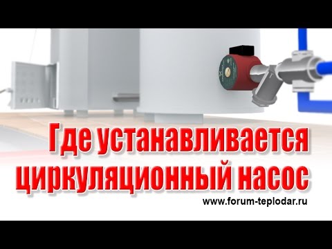 Установка циркуляционного насоса: виды, назначение и особенности его монтажа