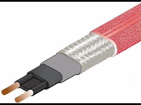 Кабель для обогрева водопроводной трубы: маркировка, виды, производители + особенности выбора