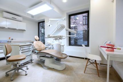 Окна в стоматологическом кабинете