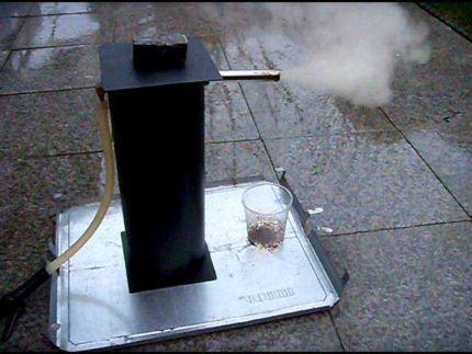 Эжектор генератора холодного дыма