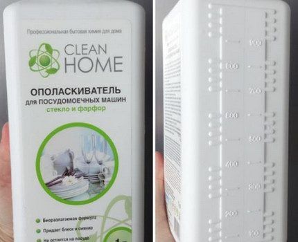 Упаковка ополаскивателя Clean Home 