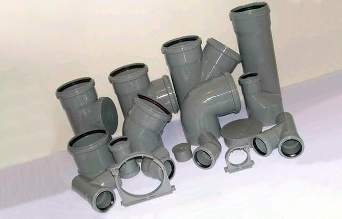 Фитинги для канализационных пластиковых труб