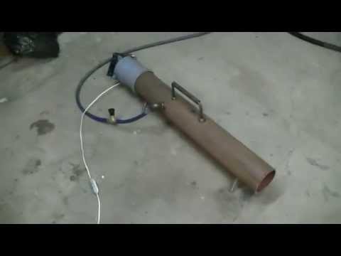 Тепловая газовая пушка своими руками: пошаговая инструкция по сборке