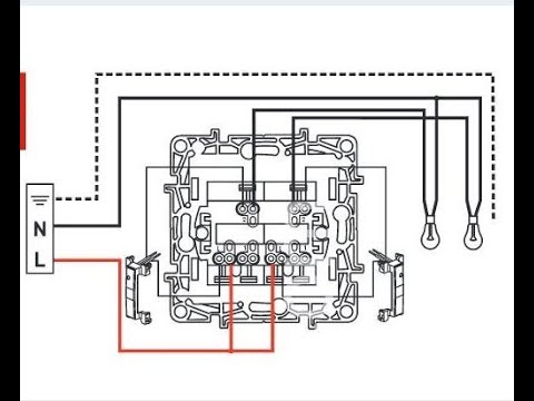 Подключение двойного выключателя: нормы и схемы + инструктаж по монтажу