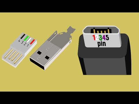 Распиновка разных видов USB разъемов: разводка контактов micro и mini usb + нюансы распайки