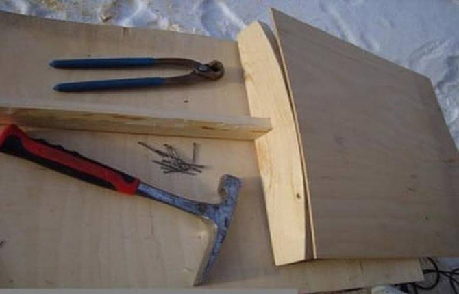 Как сделать удобную и прочную лопату для снега своими руками: пошаговая инструкция с чертежми